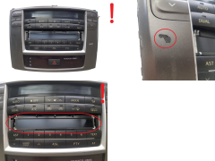 Kontrolpanel Radio A/C Lexus IS 758950