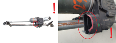 Viskermekanisme Forside Volkswagen Golf 5H1955023A 3397022313