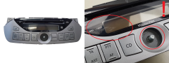 Radio Cd Mp3 Afspiller Nissan Pixo 39101M68K00 39101-68K0 CDF-R3019A 1120
