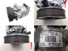 Aircondition Kompressor 8200940837 Delphi 01140854 Renault Megane Scenic 2 1.6