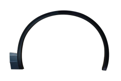 Skærmkantliste Forside Venstre 760853717A 88531812702 VW Touareg DPA