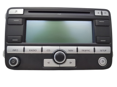 Radio Cd Mp3 Afspiller Navi VW Golf 1K0035191D 7612002044 Blaupunkt 1154