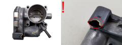 Spjældhusventil VWAG 1.4 030133062A 0280750049 Bosch 2445