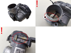 Spjældhusventil 9807238580 V29039645 PSA Ford 1.6 HDI 2598