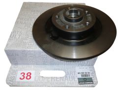 Bremseskive Bag Original Renault Laguna III 3 Latitude 300 mm 432000015R
