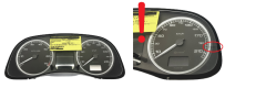 Omdrejningstæller Peugeot 307 9645768480 E 01 48993