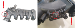 Indsugningsmanifold 0361N3 9653808680 1.6 HDI 16v TDCI Citroen Peugeot Ford s21