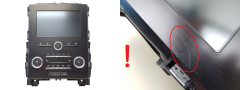 Bilradio Navi A/C Renault Megane 4 280903276R