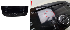 Radio CD-afspiller Fiat Punto Evo 7355261540 28280207 F199FL 1087
