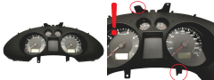 Omdrejningstæller Seat Ibiza W06L0920801 110080104009A 49909