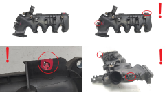 Indsugningsmanifold 9684941780 0361N3 1.6 HDI 16v TDCi Ford Peugeot PSA Volvo