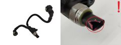 Brændstofslange Citroen Peugeot 9828711180 1.5 HDI