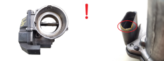 Spjældhusventil 03G128063G A2C53249824 VAG TDI 2964