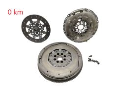 Dobbeltmassesvinghjul + kobling 8201004711 7701478942 LUK 7701476589 2.0DCI Ren