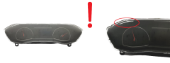 Omdrejningstæller Peugeot 208 9843003980 Visteon