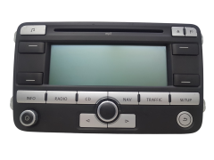 Radio Cd Mp3 Afspiller Navi VW Passat 1K0035191D 7612002044 Blaupunkt 1219