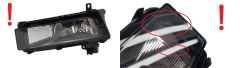 Halogenlampe Original Venstre 5TA941661A 1046.001 VW Touran 0km