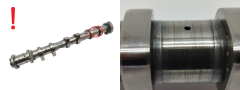 Knastaksel 9675437180 Citroen Peugeot 1.2 VTI HM01