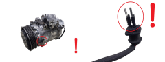 Aircondition Kompressor 6Q0820803G Denso 6SEU12C 447180-3205 VW AG