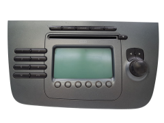 Radio Cd Mp3 Afspiller Seat Altea 5P1035186B 7646636366 Blaupunkt 1207