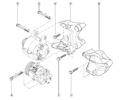 Beslag, Holder Original Trafic III Vivaro NV300 Talento 117105508R