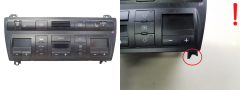 Varmestyreenhed A/C Audi A6 C5 4B0820043Q 5HB007604-13 Hella