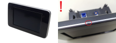 Navigationsdisplay Mercedes-Benz A2059004113 0263701254 Bosch