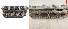 Topstykke Renault 1.9 DCI F9Q732 4954 7701474073