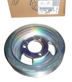 Krumtapaksel remskive Ny Original Citroen Peugeot Mini 1.6 VTI V763855180 980434798