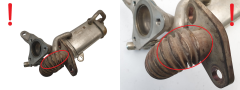 EGR Køler 147357324R 1.5DCI Renault Dacia Nissan