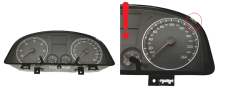 Speedometer VW Touran 1T0920861A 110080217019 47474