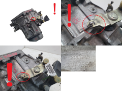 Gearkasse 20CQ15 1.4 16v KFU Citroen C4 Peugeot 307
