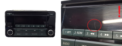 Radio CD-afspiller Mitsubishi Outlander 8701A626 34U626D 1212