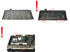 Speedometer Renault Clio 1 7700841356 A 21578560-2 Sagem