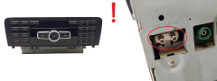 Radio CD-afspiller Navi Mercedes-Benz A A2469006810 A2469010802 A1669022605