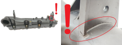 Indsugningsmanifold 0361P8 0361.P8 6C1Q-9424-AB 2.2 HDI Boxer Jumper Transit