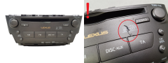 Radio CD-afspiller Lexus IS 86120-53420-3 FX-MG9857DV