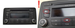Radio CD-afspiller Chorus Audi A3 8P 8P0035152C 7647251380 Blaupunkt