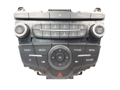 Radiokontrolpanel Ford Focus C-Max F1ET18K811BD 17011885-01