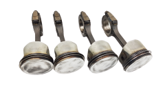 Plejlstænger Tłoki Sæt 7701474855 7701476471 K4M710 1.6 Renault Laguna 2