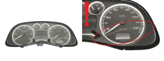 Speedometer Peugeot 307 9636708880 E 05 51560