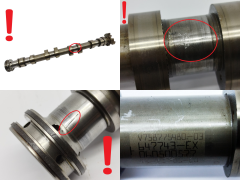 Knastaksel V758775480 1.6 VTI Citroen Peugeot Mini