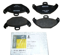 Bremseklodser Bag Original Renault Laguna I 7701205491 Bremseklodser Bag Original Renault Laguna I 7701205491