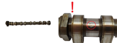 Knastaksel V758775480 1.6 VTI Citroen Peugeot Mini 5554