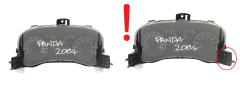 Speedometer Fiat Panda 5550004601 04 58534