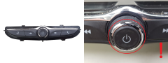 Kontrolpanel Radio Opel Astra K 42342525 555343750 LC7S