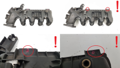 Indsugningsmanifold 9684941780 0361N3 1.6 HDI 16v TDCi Ford PSA Volvo S6