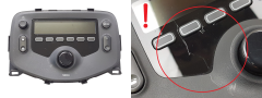 Bilradio Peugeot 108 Aygo C1 2 86120-0H050 CQ-SS94F1AE 1069