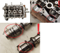 Topstykke Toyota Aygo 1KR 1611541580 1.0 12v C1 107 2