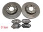 Bremseskiver Forside 402066818R 410608885R Dacia Sandero 3